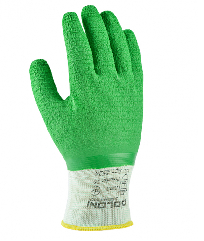 Рукавички 4526 EXTRAGRAB трикотажні з латексним покриттям DOLONI розмір 10